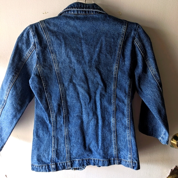 Vintage Girls Denim Jacket 14/16 - Picture 3 of 5